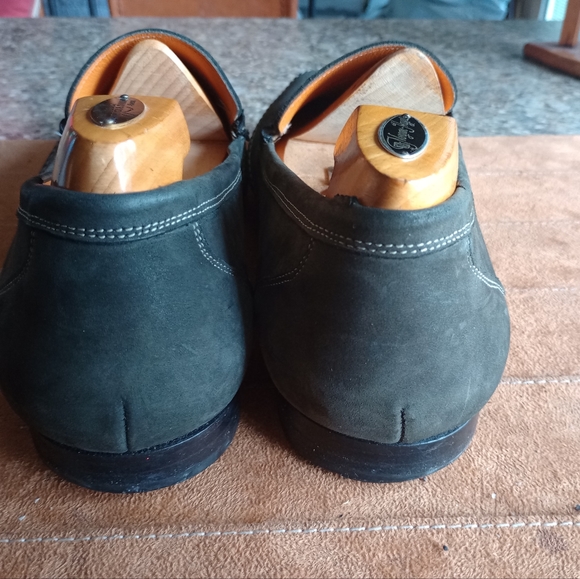 MEZLAN Men's Rare Green Suede Slipon Loafer Size 13M (27) - Picture 5 of 12